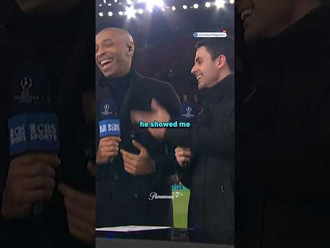 Mikel Arteta is still salty with Thierry Henry! 🧂😂