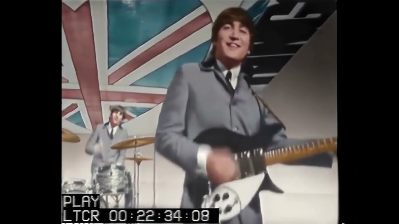 The Beatles - Please Mister Postman (Colorized & Raw Vocals)