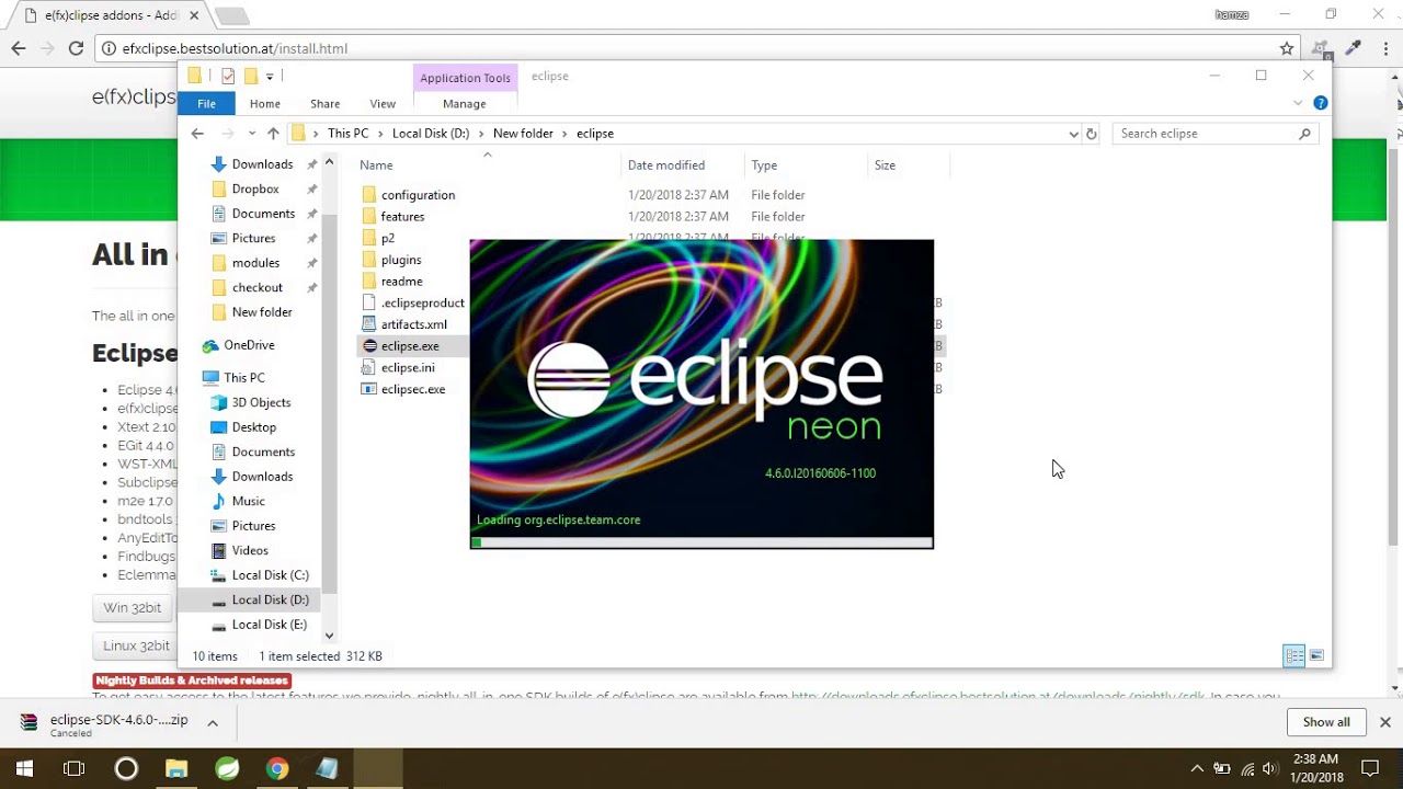 Install Eclipse (efxclipse) & Scene Builder for JavaFX