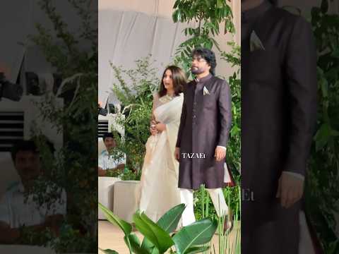 #ramyakrishnan & #nagarjuna At #akhilzainab Reception in Hyd