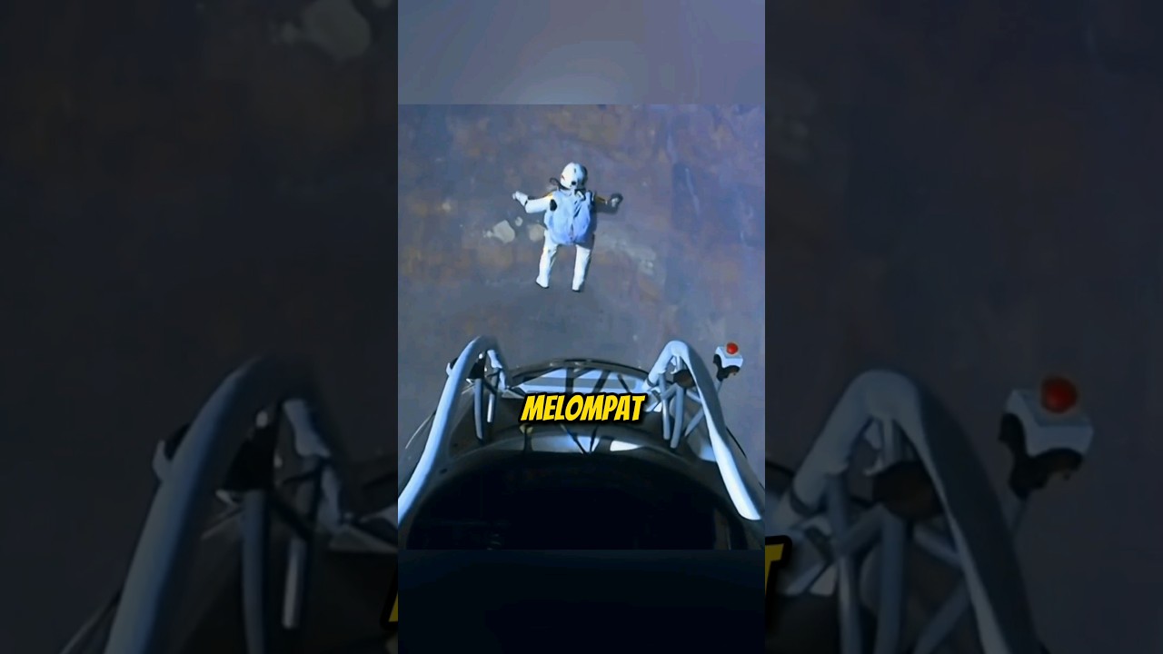 Mengejutkan! Felix Baumgartner Melompat dari Luar Angkasa π