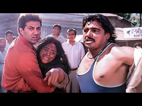 CLIMAX : कोई बीच में नहीं आएगा - सनी देओल ने कटिया के राइट हैंड से लिया पंगा Sunny Deol Ghatak Film