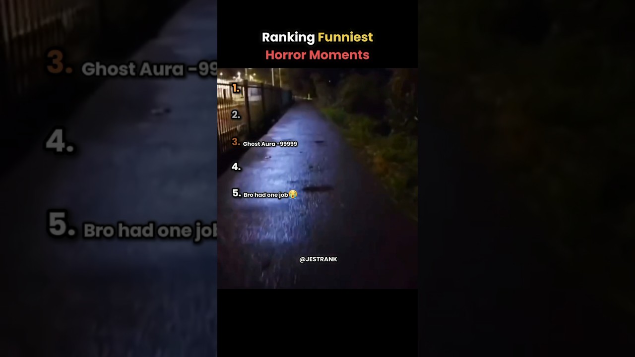 Top 5 Funniest Horror Moments ☠🔥