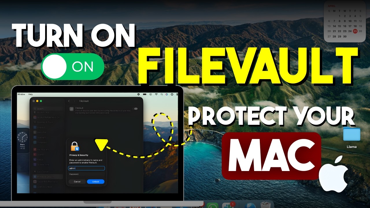 Enable FileVault on Mac for Hard Drive Encryption 🔒