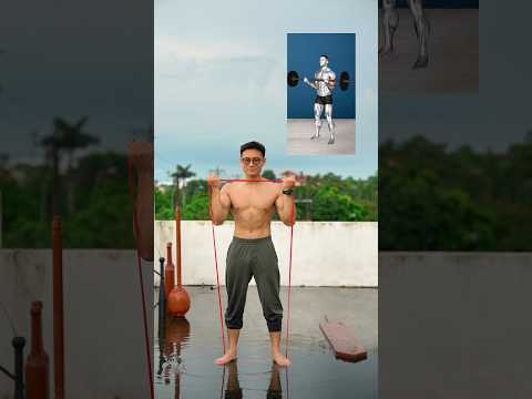 1 Buổi tập full body tại nhà với Dây Kháng Lực #thedan #gym #homeworkout #calisthenic #tapkhangluc