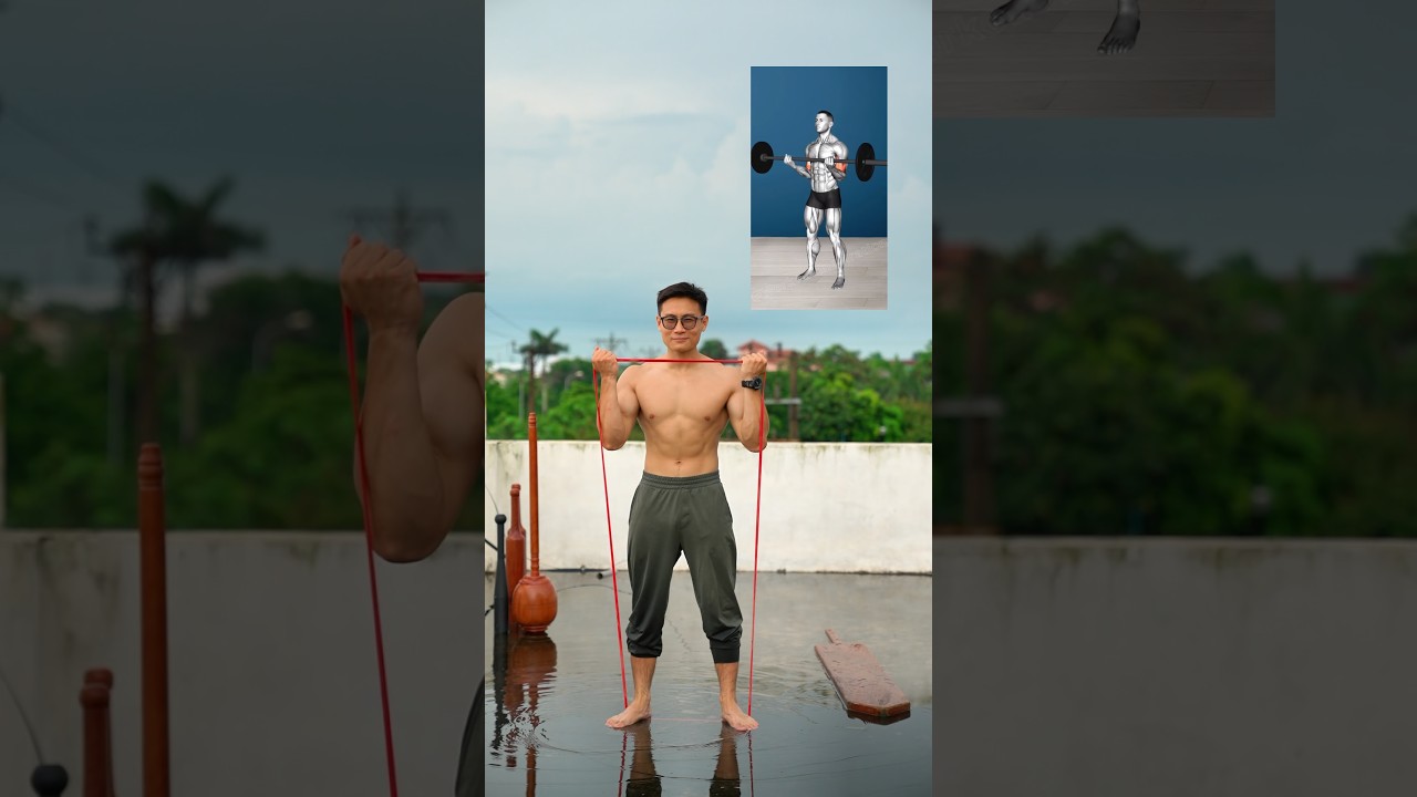 1 Buổi Tập Full Body Tại Nhà Với Dây Kháng Lực 💪