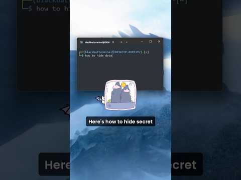 hiding messages in images (image steganography)