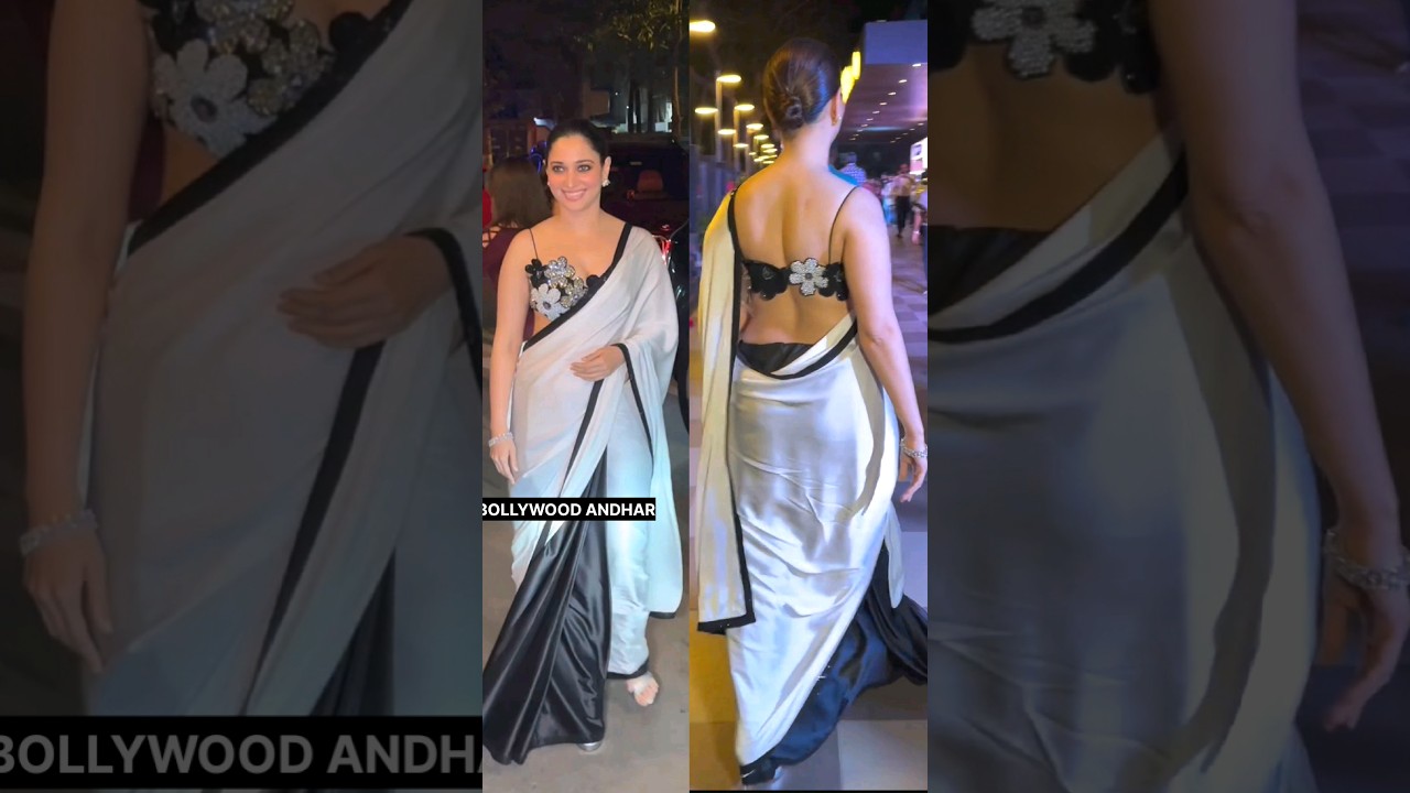 Tamanna Bhatia Stunning in Sari 🔥