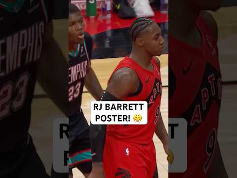 RJ Barrett ANOTHER poster! π€