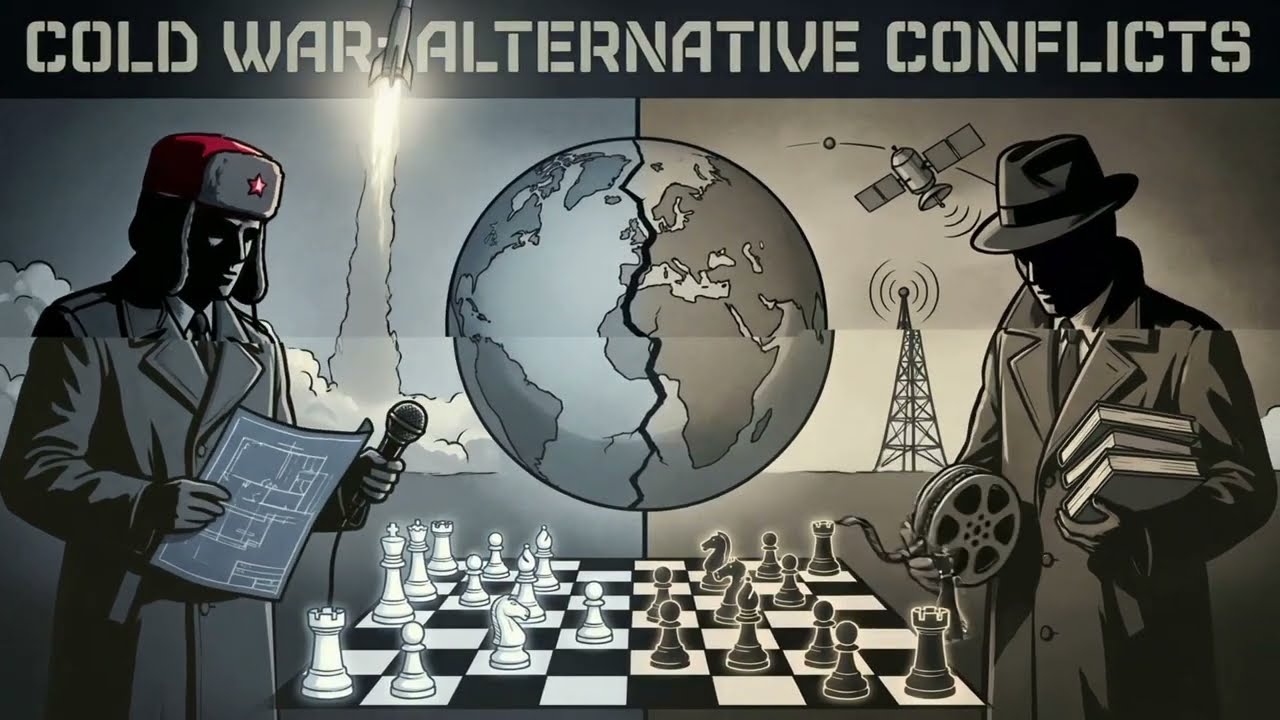 Cold War Tactics: US vs USSR for Global Power π