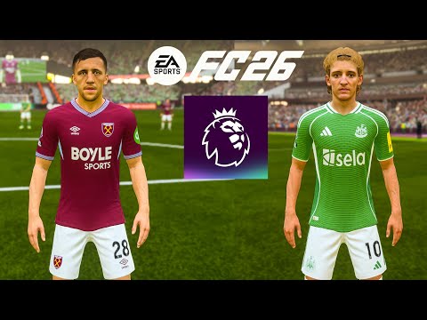EA Sports FC 26 - West Ham Vs. Newcastle United - Premier League 25/26 Matchday 10 | Full Match