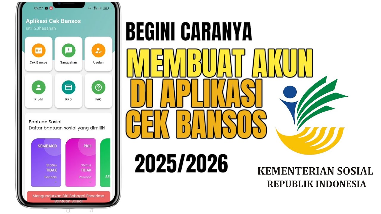 Cara Mudah Daftar di Aplikasi Cek Bansos 📱