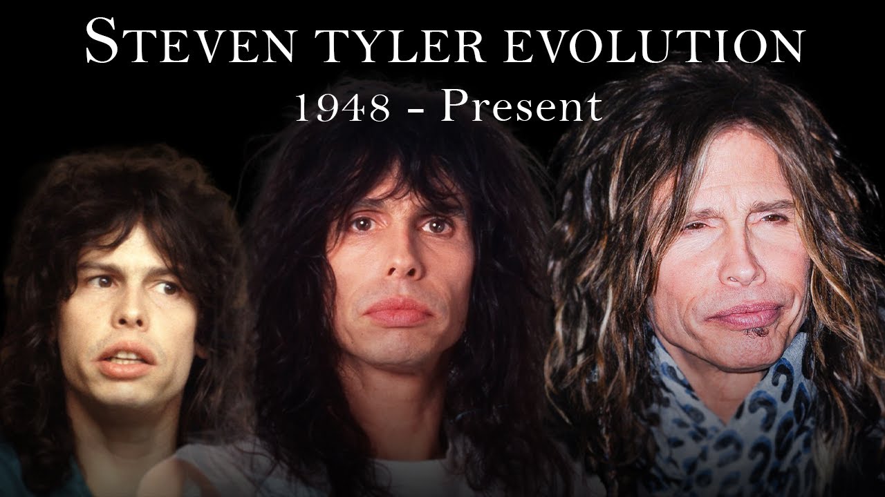 Steven Tyler Evolution (1948-2024) 🎤