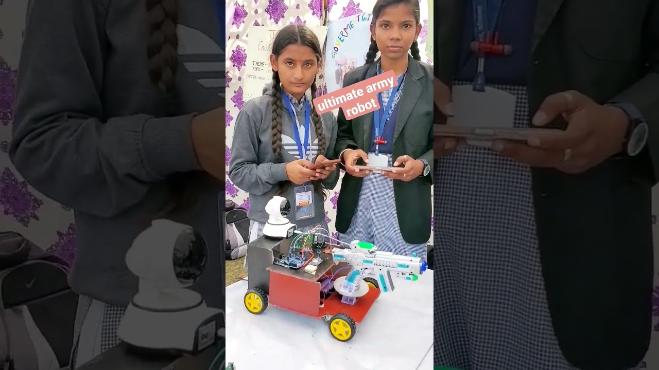 Smart Army Robot 🦾 | Award-Winning School Project
