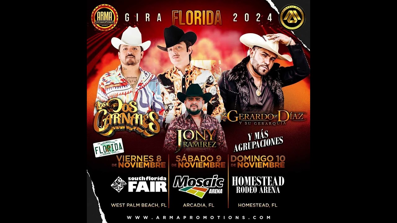 Los 2 Carnales Tour in Florida 2024 🎶