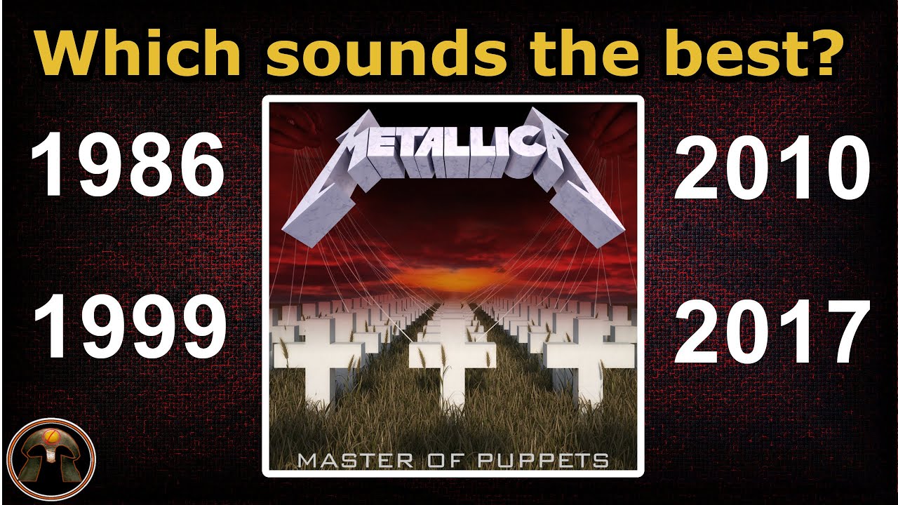 Metallica Master of Puppets: Original vs. Remaster 🎸