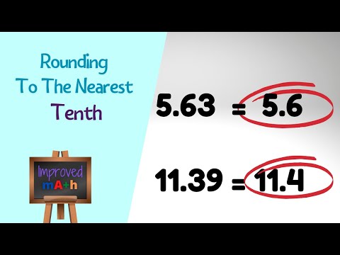 Rounding To The Nearest Tenth