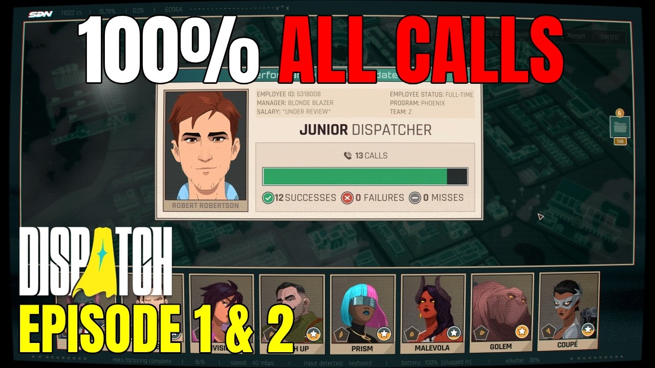 Complete All Secret Calls in Dispatch Episode 1 & 2 – Step-by-Step Guide 🎮
