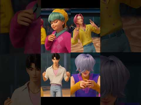 Epic Saja Boys Evolution 💪🔥 | K-Pop Demon Hunters Edit!  #trending #kpop