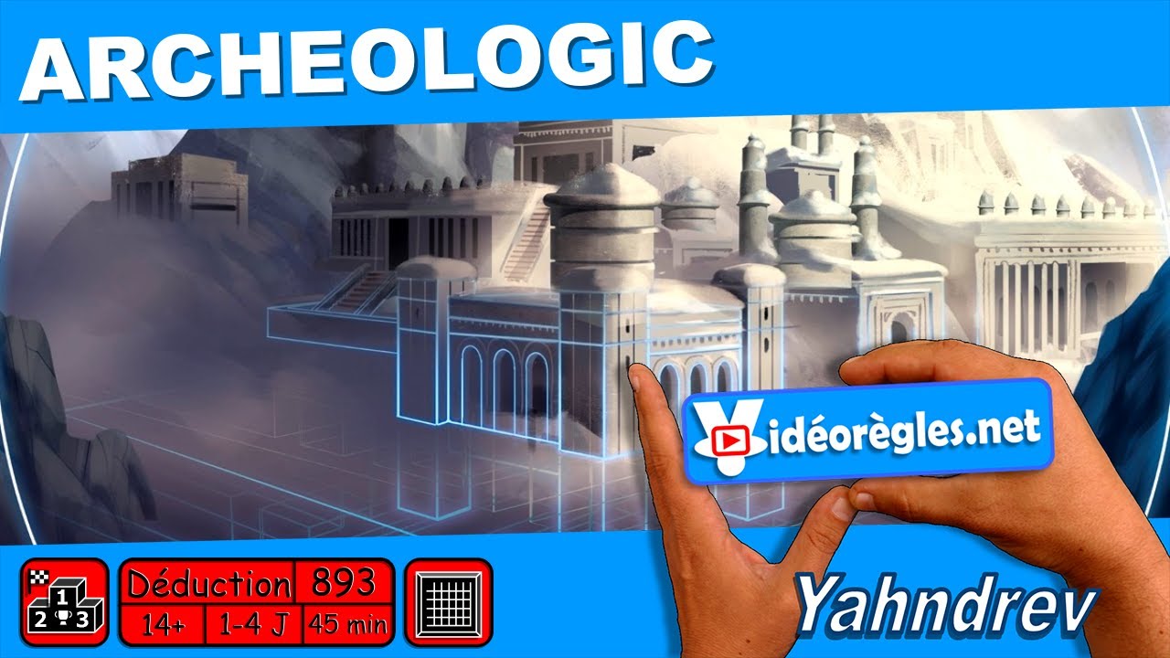 ARHEOLOGIC 4K Video Review | Board Game by Yahndrev 🎲