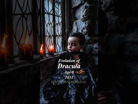 Evolution of Dracula #evolution #history #dracula #vampire