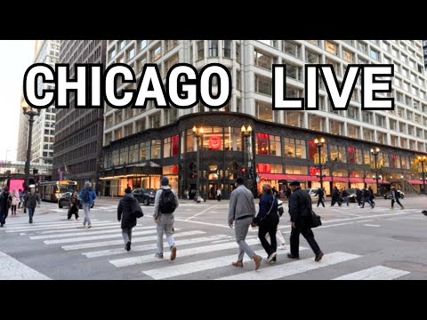 Chicago LIVE Tuesday Downtown Walking Tour (November 4, 2025) No Talk City Sounds 57°F