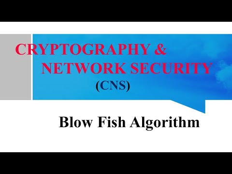 #Blowfish BLOWFISH ALGORITHM In Cryptography | Round Function | Key Expansion #Jntuh #cns #feed