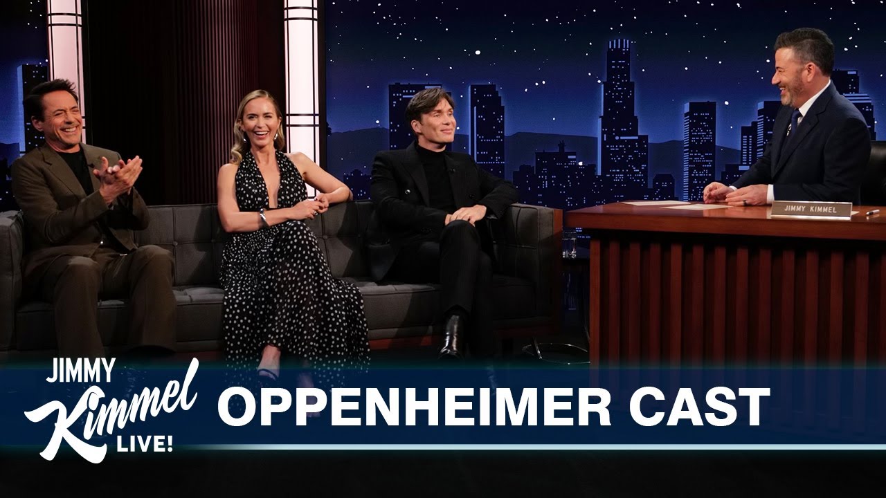 Cillian Murphy, Emily Blunt & Robert Downey Jr on Making Oppenheimer, Oscar Nominations & Matt Damon