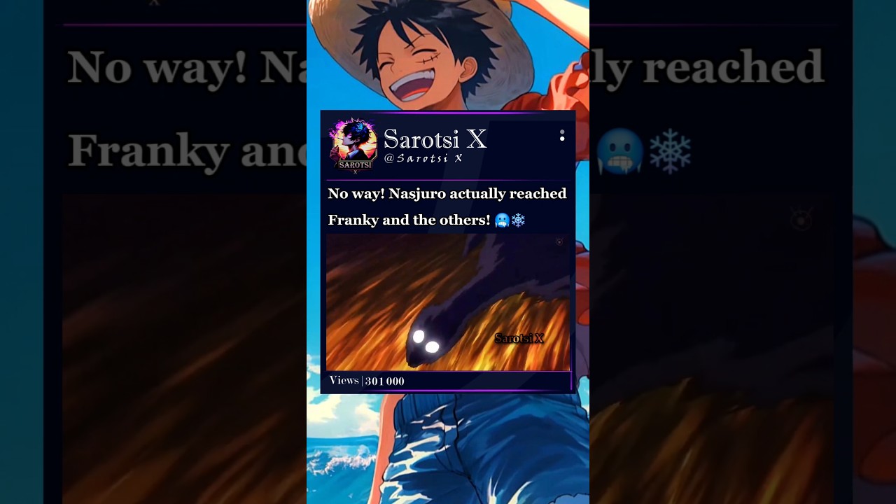 Nasjuro Encounters Franky & Crew in Exciting One Piece Clash! 🔥