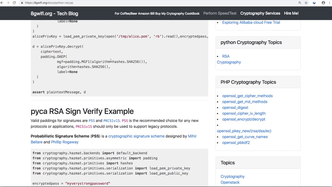 Python RSA Cryptography Example 🔐