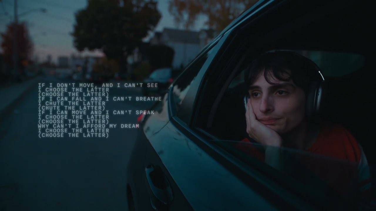 Finn Wolfhard's 'Choose the Latter' Official Lyric Video 🎶