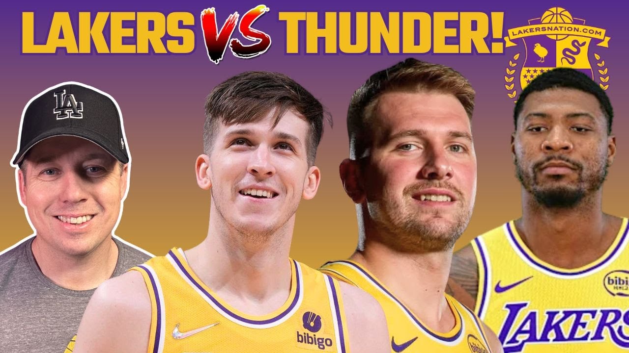 Lakers vs Thunder Live Play-by-Play & Real-Time Reactions π