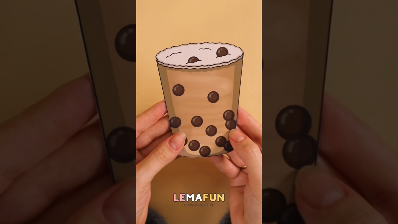 Printable Café Role-Play Set ☕️ | Fun DIY Pretend Play for Kids