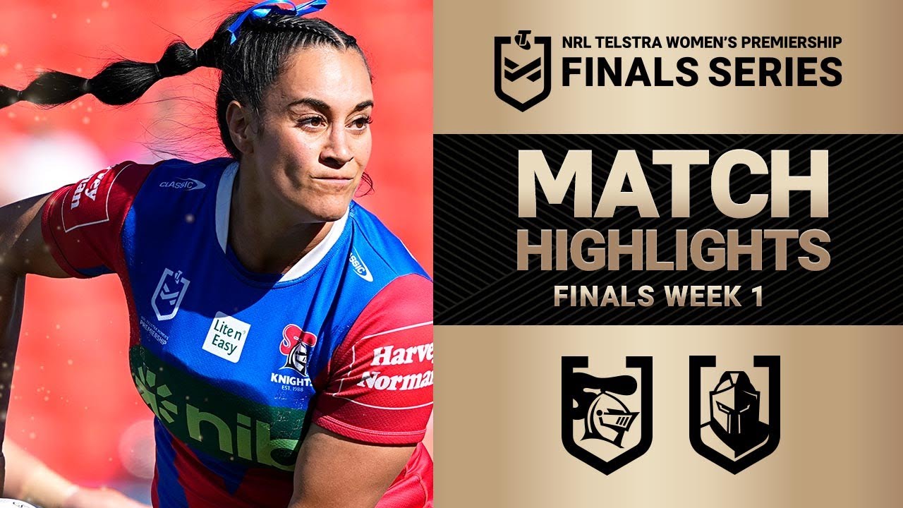2025 NRLW Finals Week 1: Knights vs Titans Highlights π₯