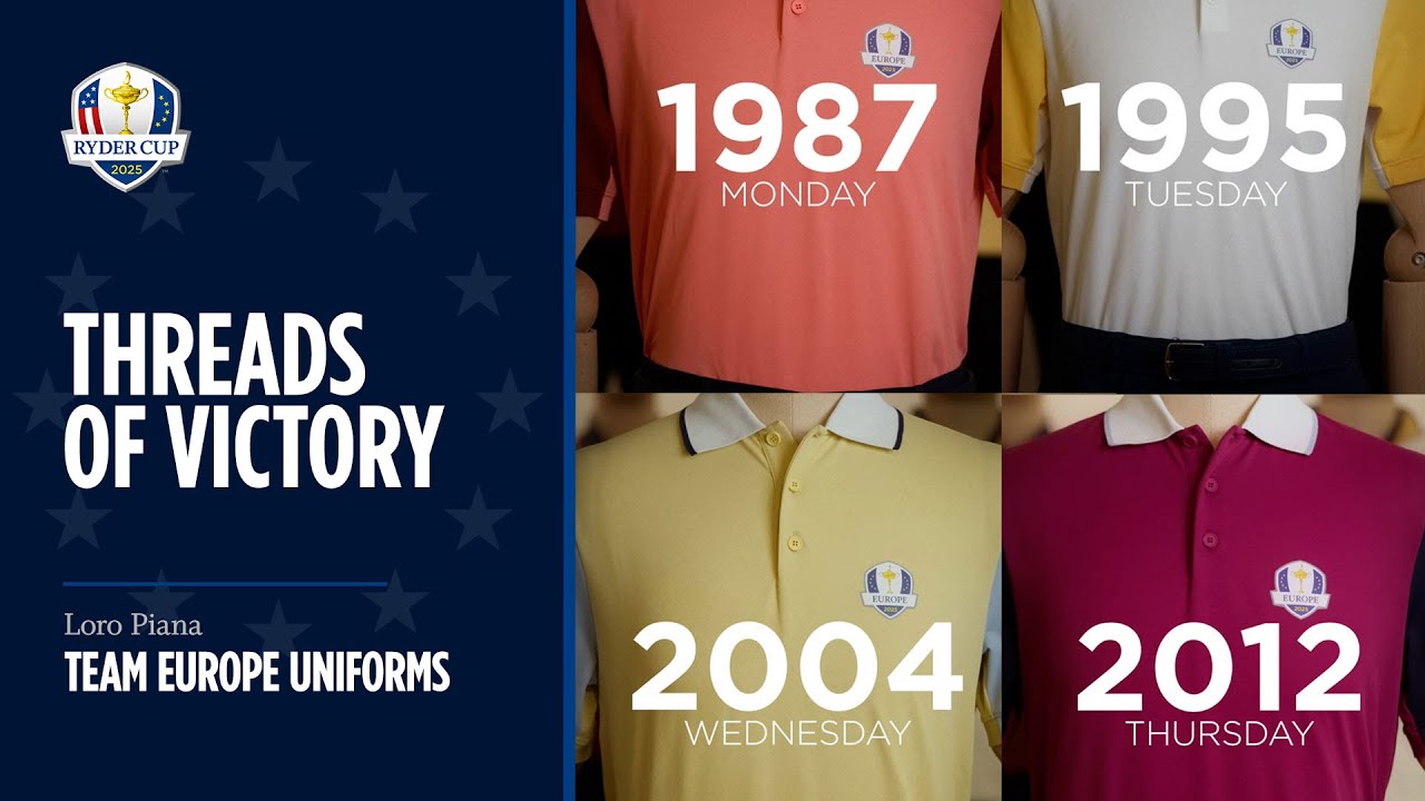 Threads of Victory | Team Europe Uniforms | 2025 Ryder Cup