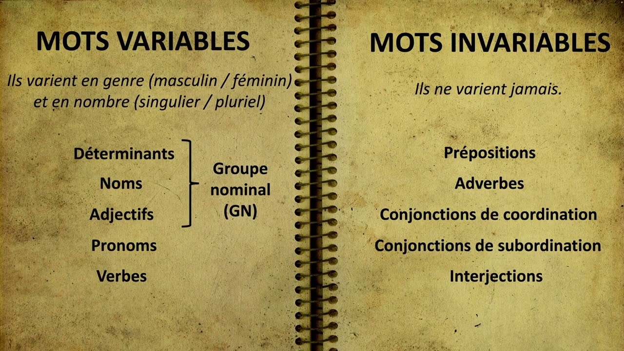 Les déterminants : repérer et connaître les articles