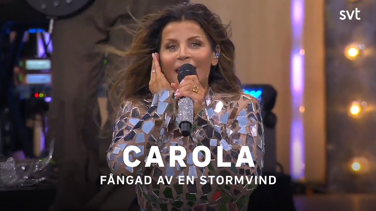 Carola Performs 'Fångad av en stormvind' at Allsång 2023 🎶