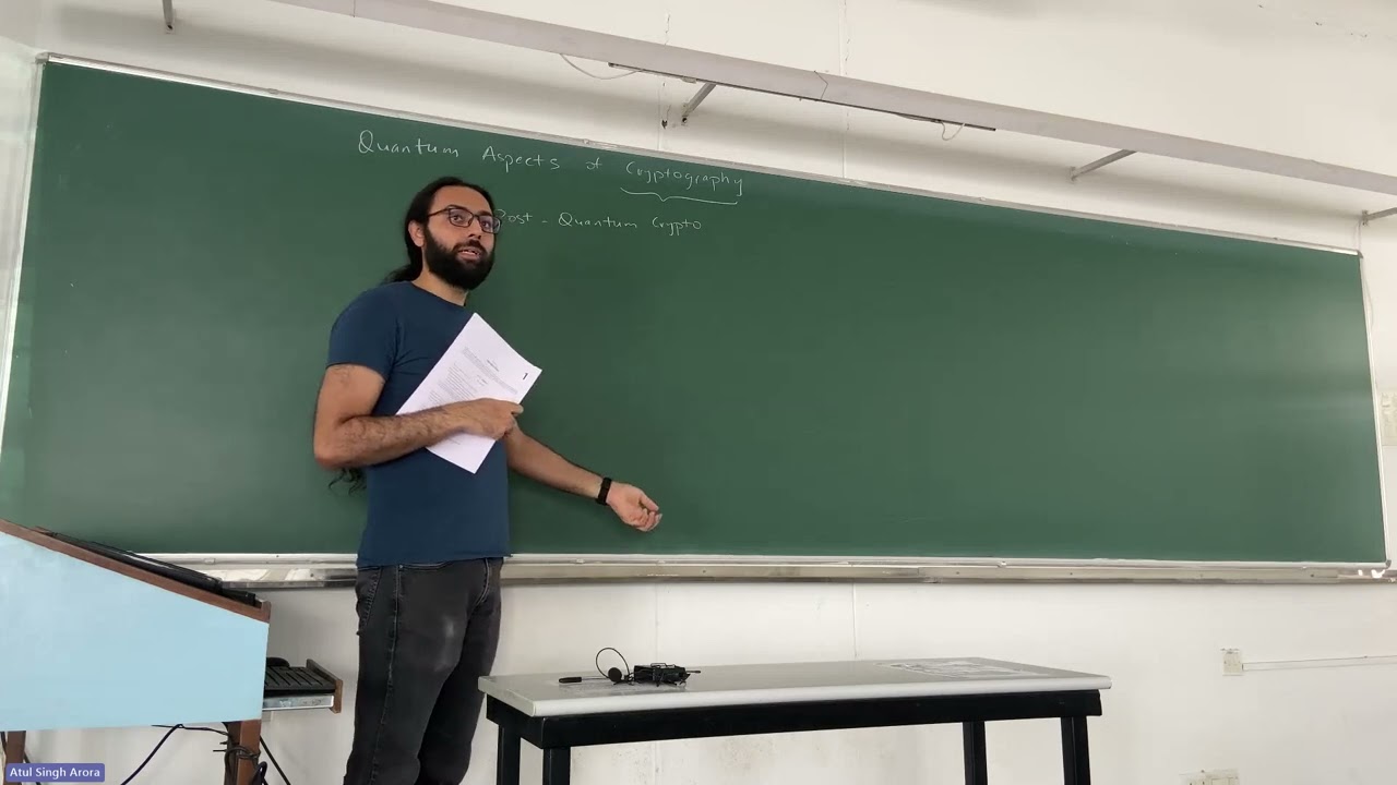 Lecture 1: Exploring Quantum Cryptography & Course Overview π