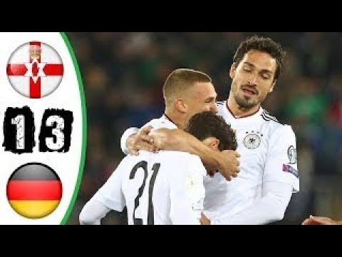 Kuzey İrlanda 1-3 Almanya | 2018 Dünya Kupası Elemeleri