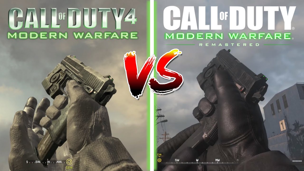 COD 4 MW vs MW Remastered: Key Differences