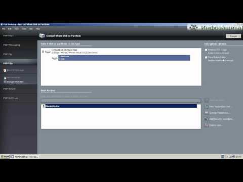 PGP Whole Disk Encryption