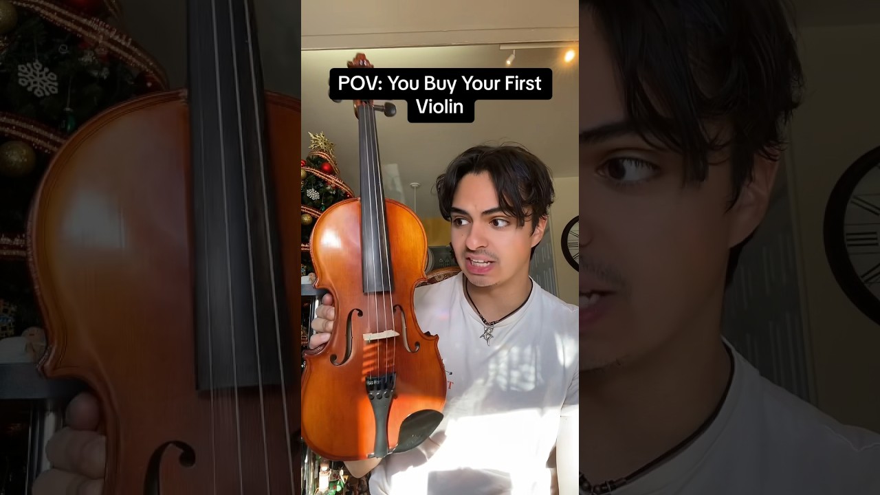 POV: You Buy Your First Violin 🎻