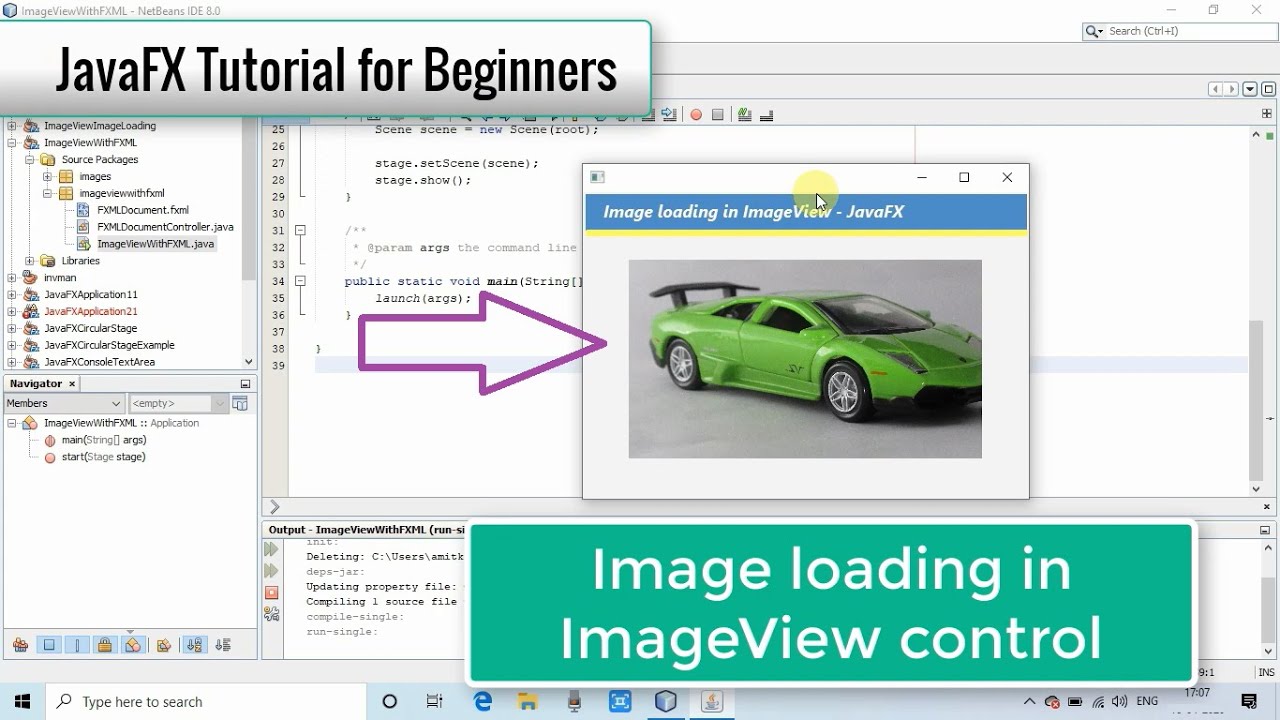 JavaFX ImageView Tutorial for Beginners ๐ธ