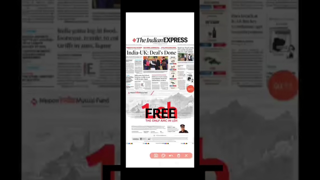 Download Indian Express Newspaper PDF for Free 📰