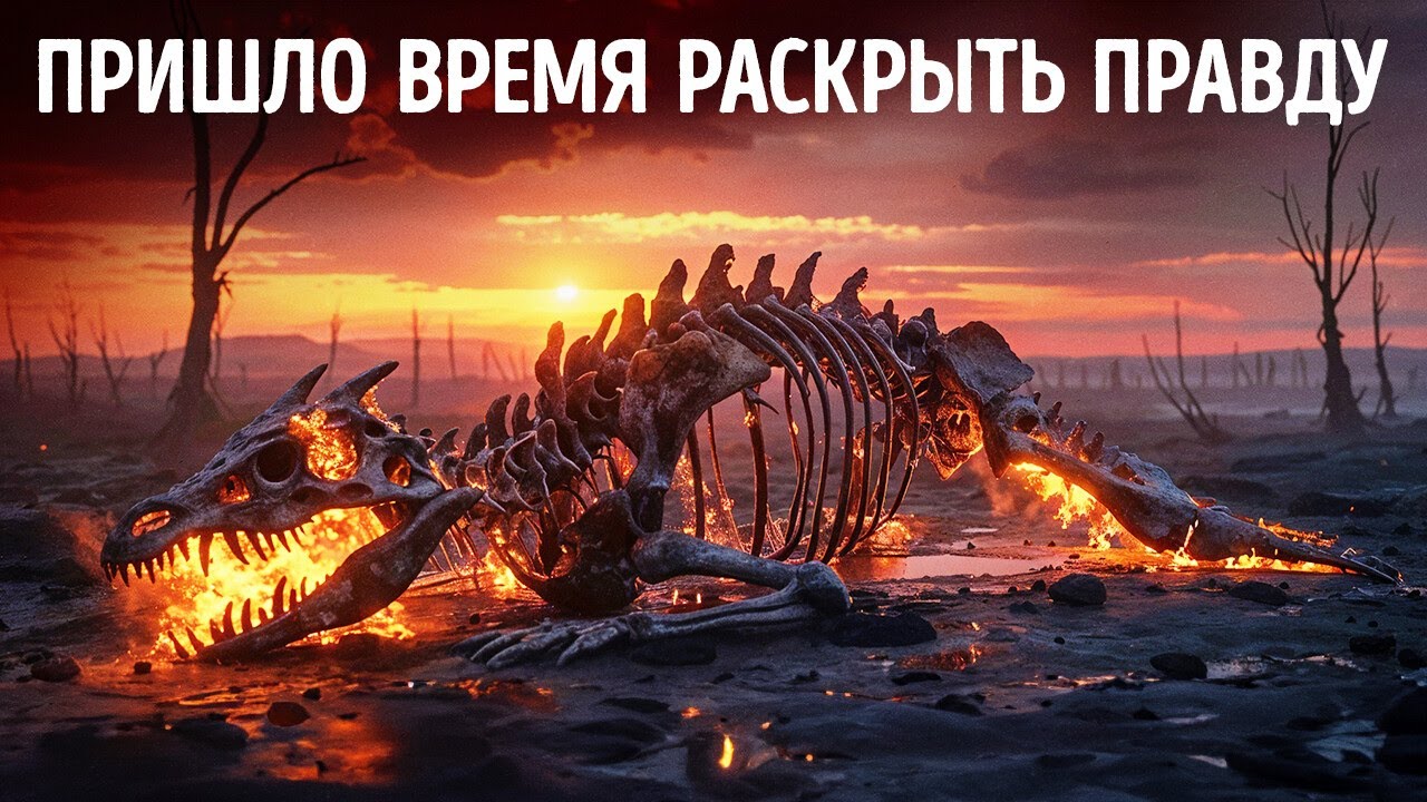 Почему кости динозавров редки 🦕