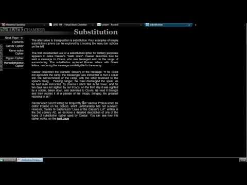 How to break a shift cipher in seconds