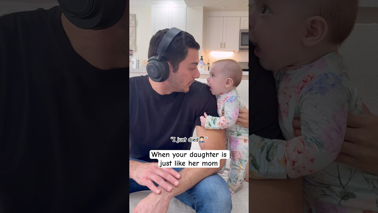 Baby Distracts Dad During Gaming! 😂