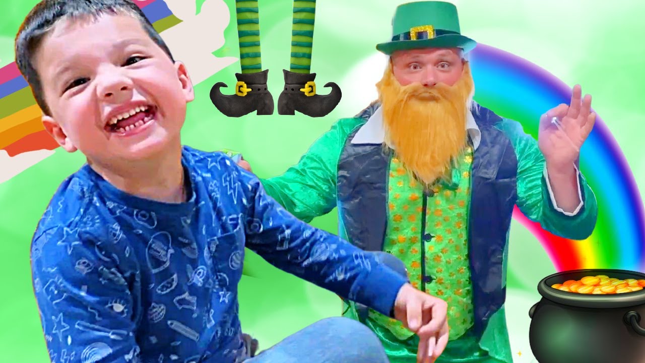 Caleb's Exciting St. Patrick's Day Leprechaun Adventure with Family π