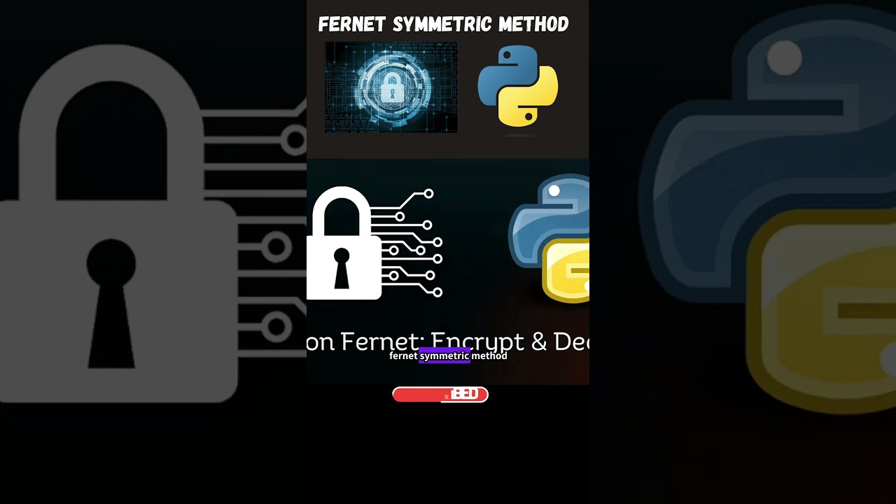 Complete Encryption and Decryption Using Fernet Symmetric Method in Python