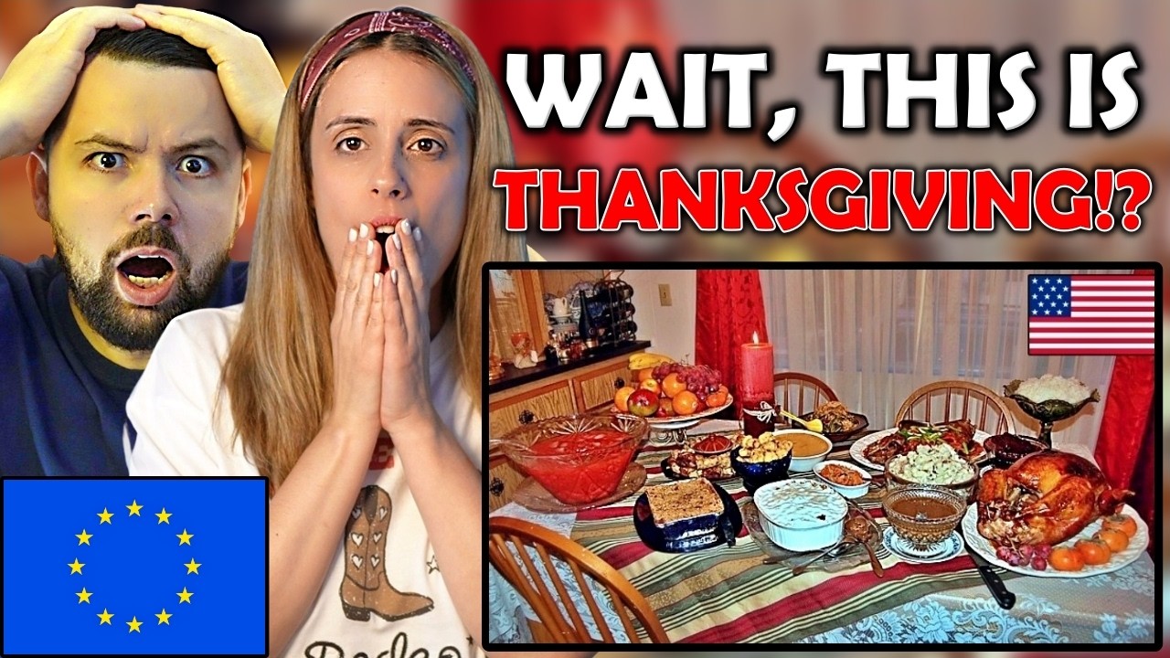 European Girl's Surprising Thanksgiving Experience 🇪🇺